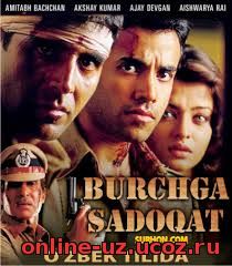 "BURCHGA SADOQAT" (Hind Filmi, O'zbek tilida)